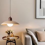 Lumen Wabi Sabi Walnut Pendant Light