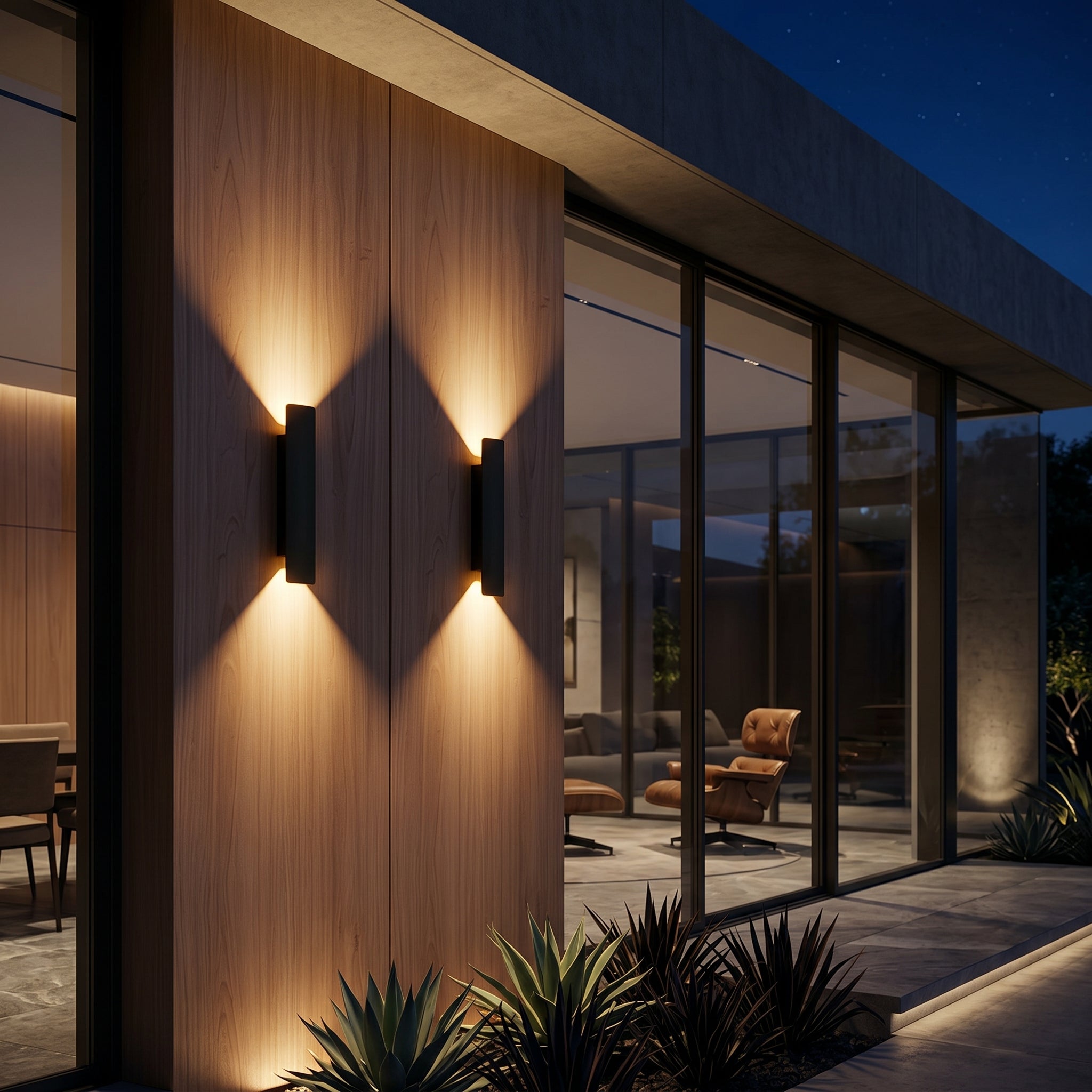 Lumen Nordic Aluminum Up Down Sconce