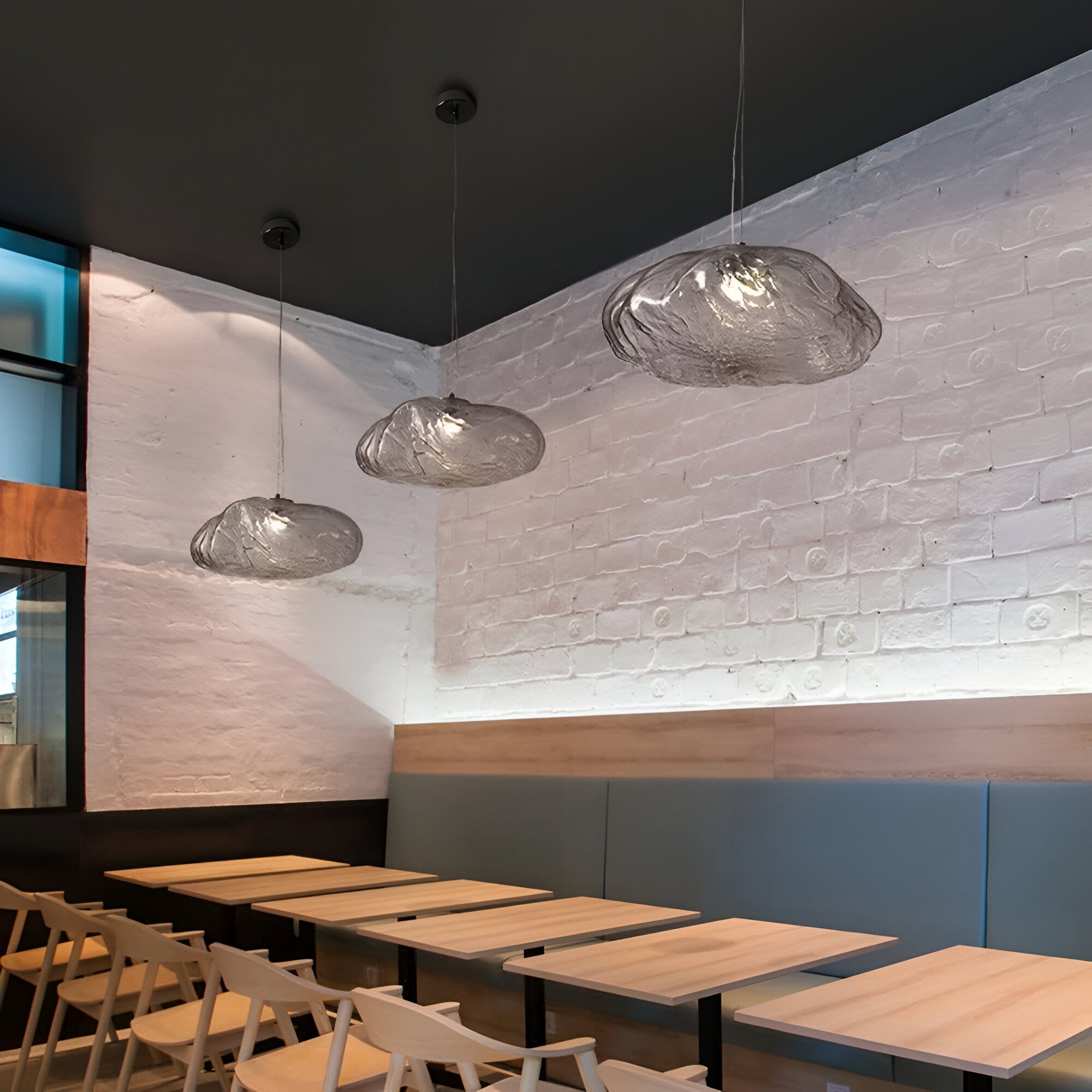 Lumen Fiberglass Cloud Pendant