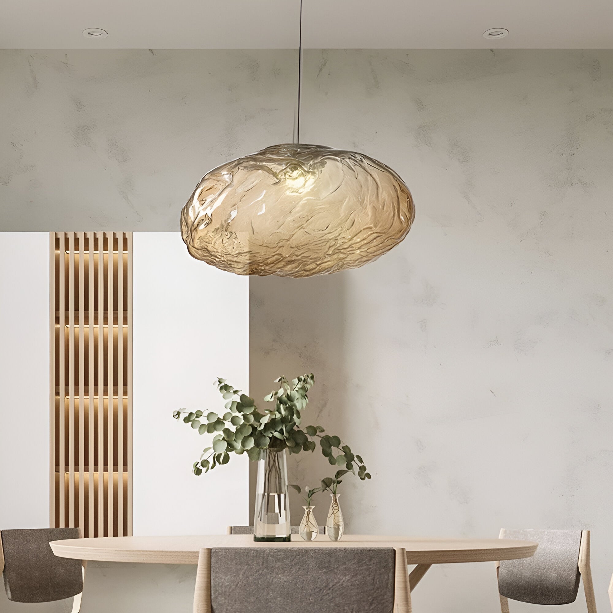 Lumen Fiberglass Cloud Pendant