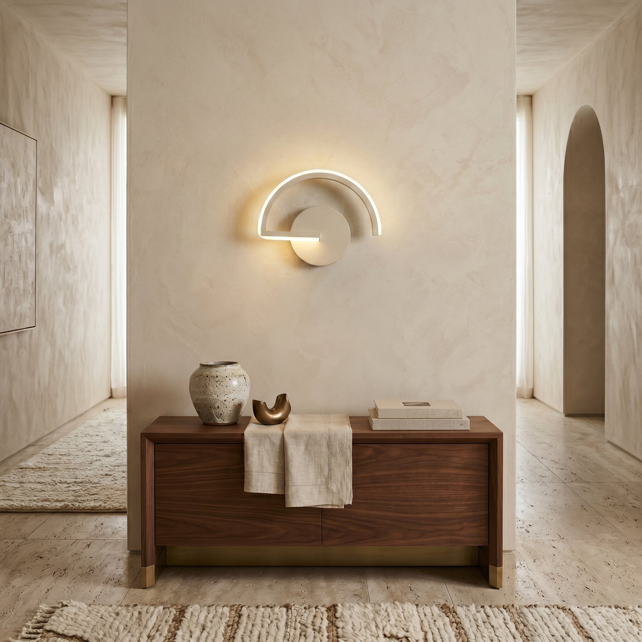 Lumen Linear Arc Wall Sconce