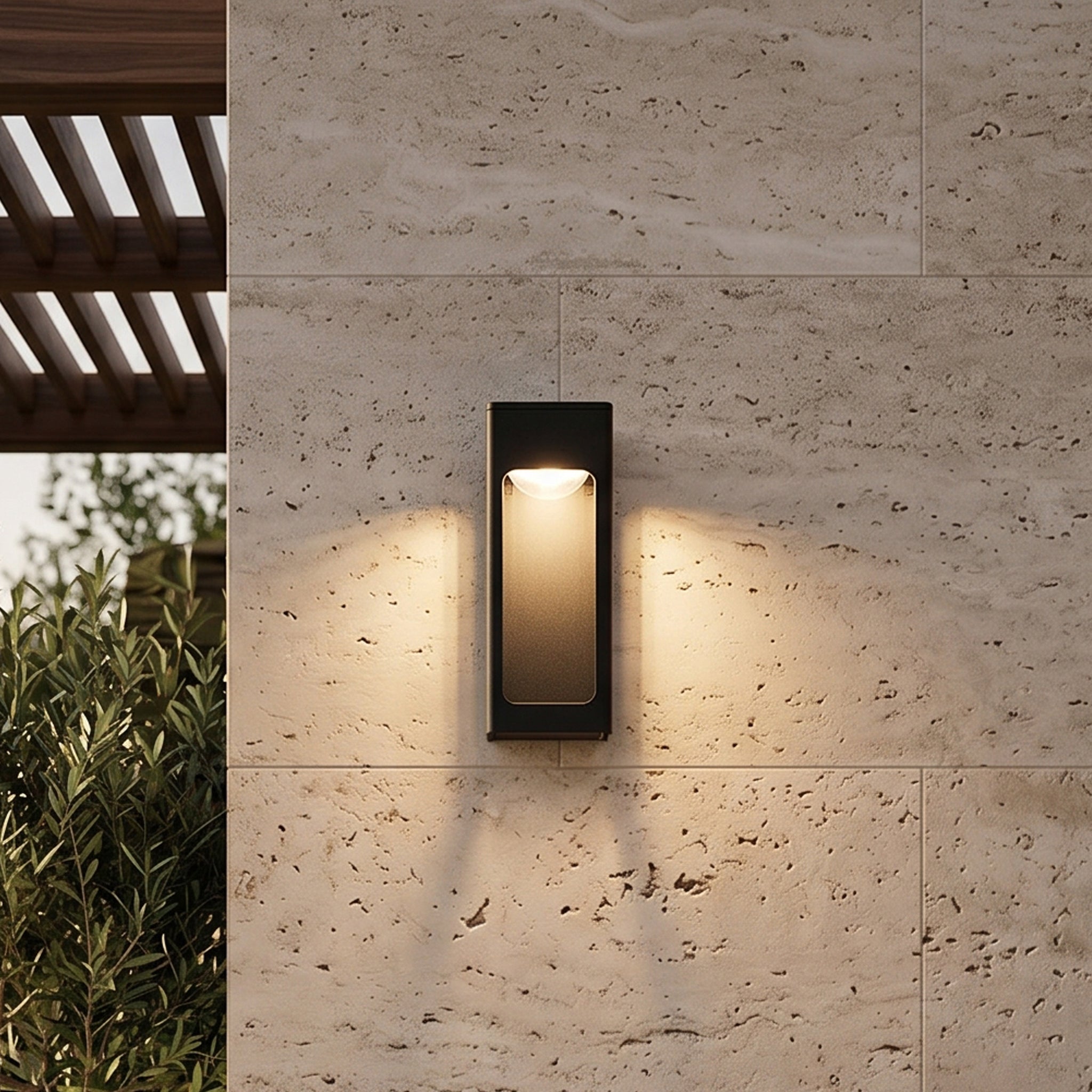 Lumen Rotatable Outdoor Wall Lamp