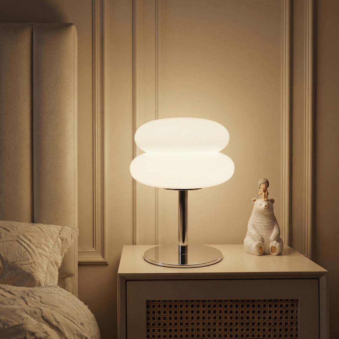 Lumen Italian Glass Table Lamp