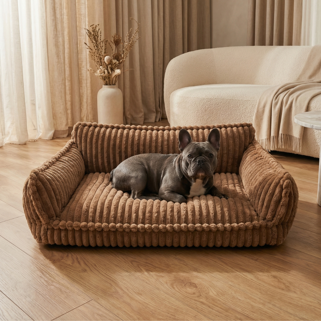 FurShield Orthopedic Dog Sofa Bed