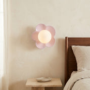 Lumen Floral Glass Wall Sconce