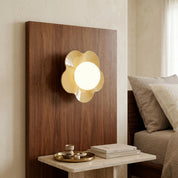 Lumen Floral Glass Wall Sconce