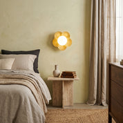 Lumen Floral Glass Wall Sconce