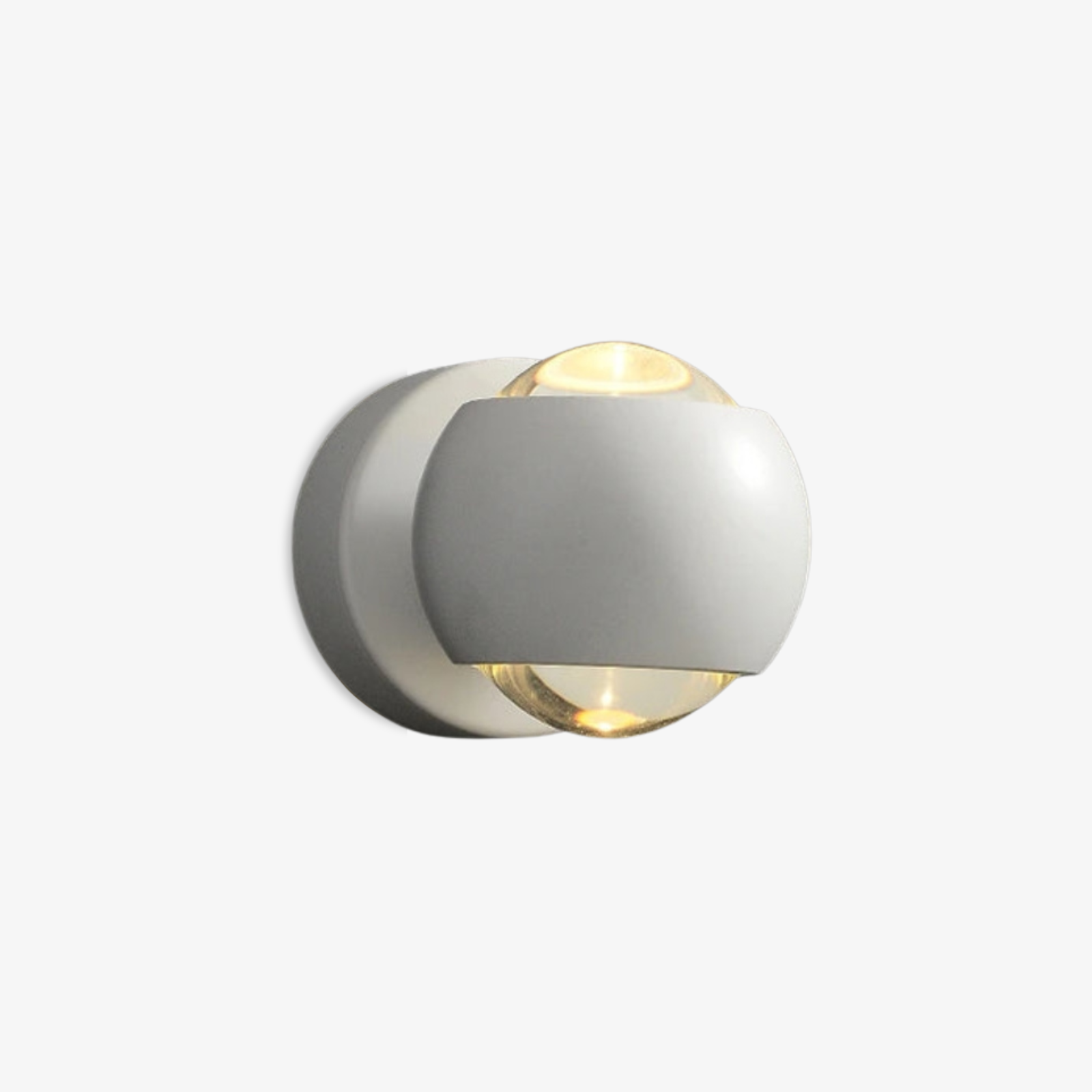 Lumen Hourglass Crystal Wall Sconce