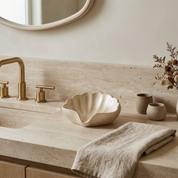 Atelier Seashell Ceramic Soap Dish