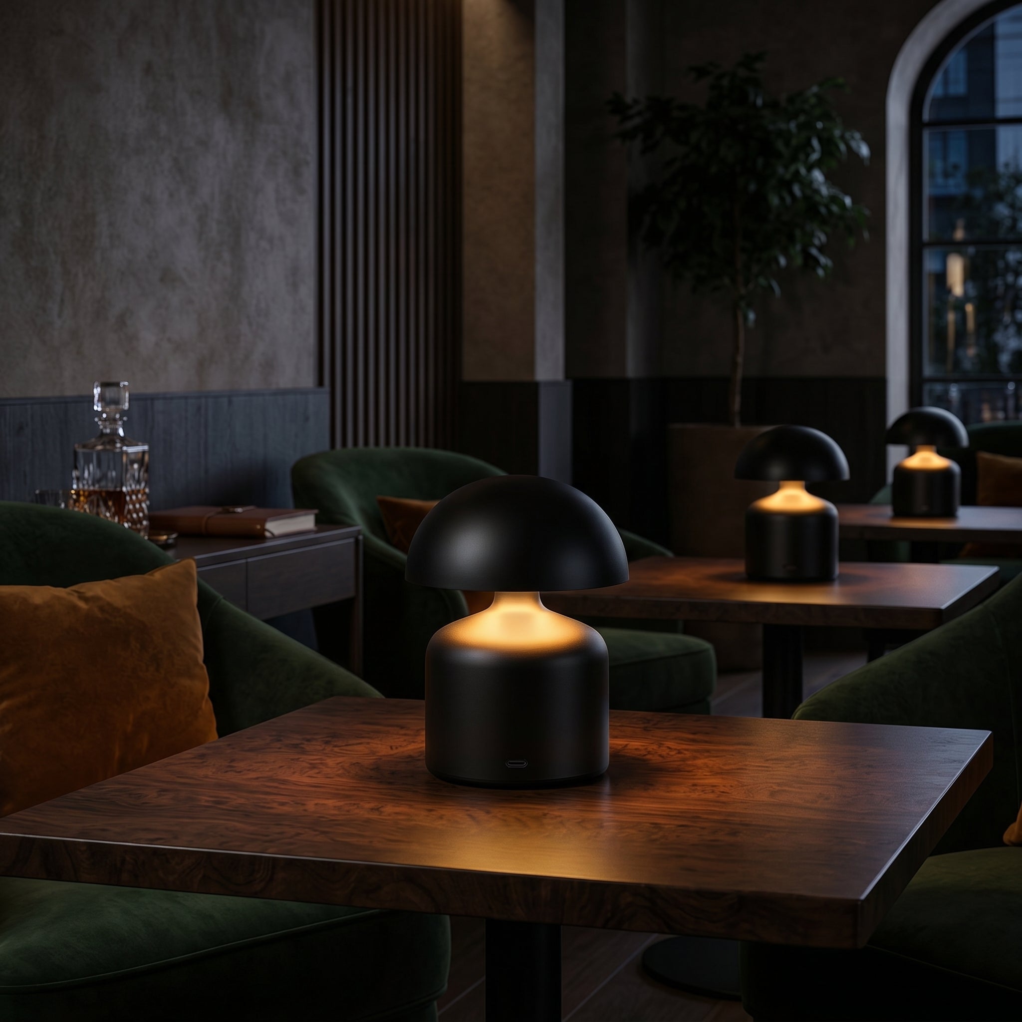 Lumen Kveld Rechargeable Touch Table Lamp