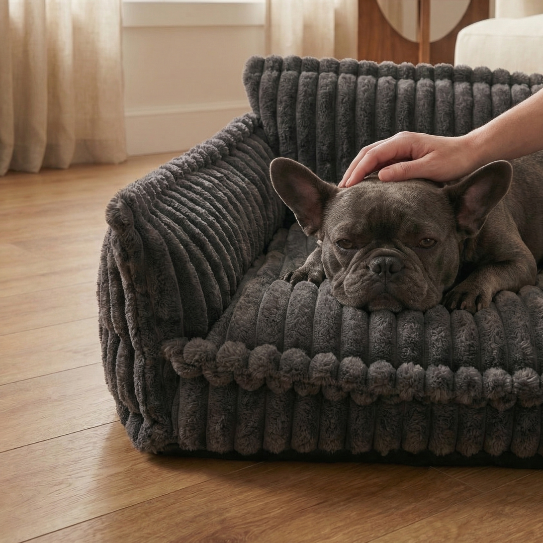 FurShield Orthopedic Dog Sofa Bed