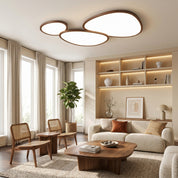 Lumen Ultra Thin Wooden Ceiling Light