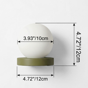 Lumen Iron Glass LED Wall Sconce