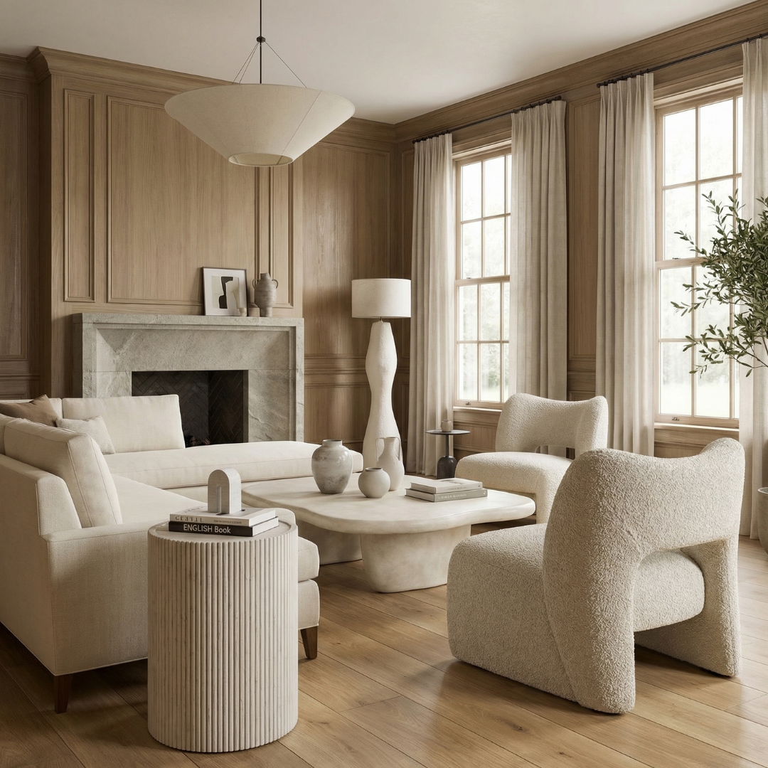 Atelier Solid Wood Side Table