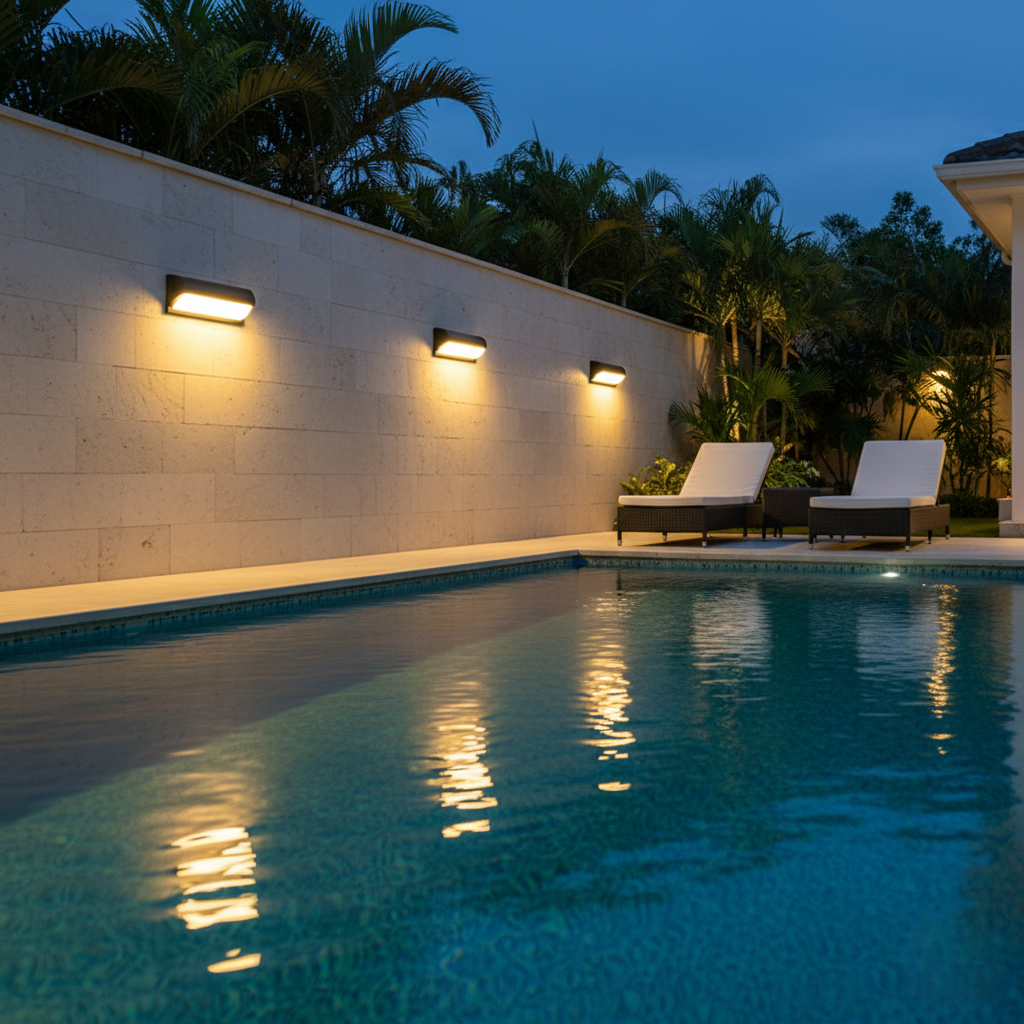 Lumen Outdoor Waterproof Motion Sensor Wall Light