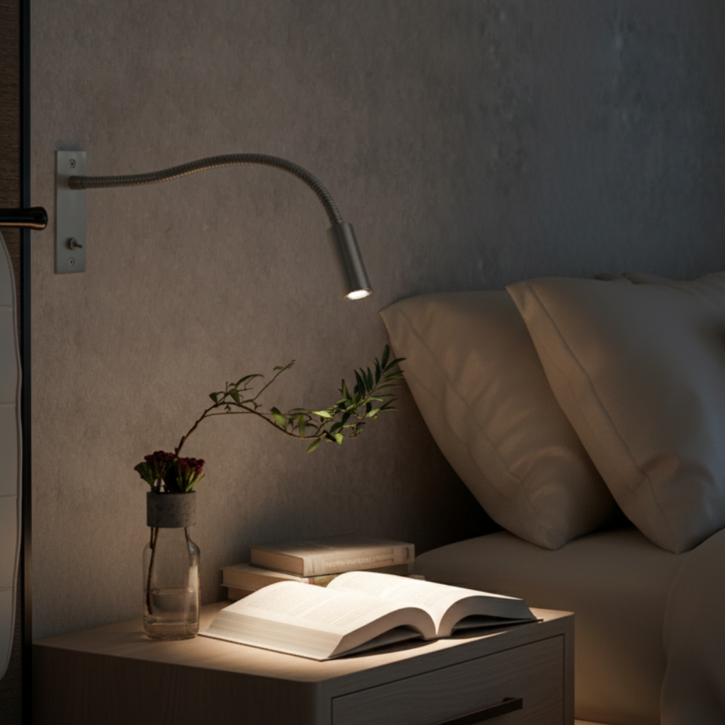 Lumen Adjustable Reading Wall Light