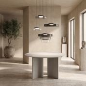 Lumen Carla Bauhaus Glass Pendant Light