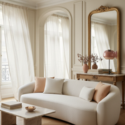 Lumen Sanae Double Dome Glass Table Lamp