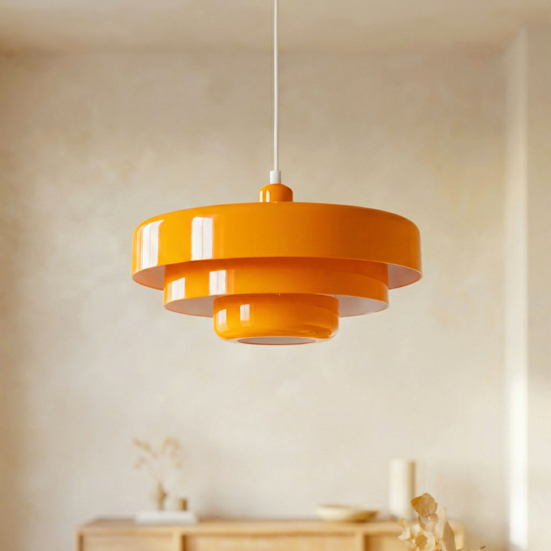 Lumen Bauhaus Three Tier Pendant Light