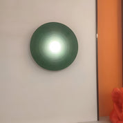 Lumen Ceramic Round LED Wall Lamp