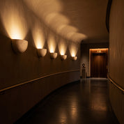 Lumen Travertine Stone Wall Lamp