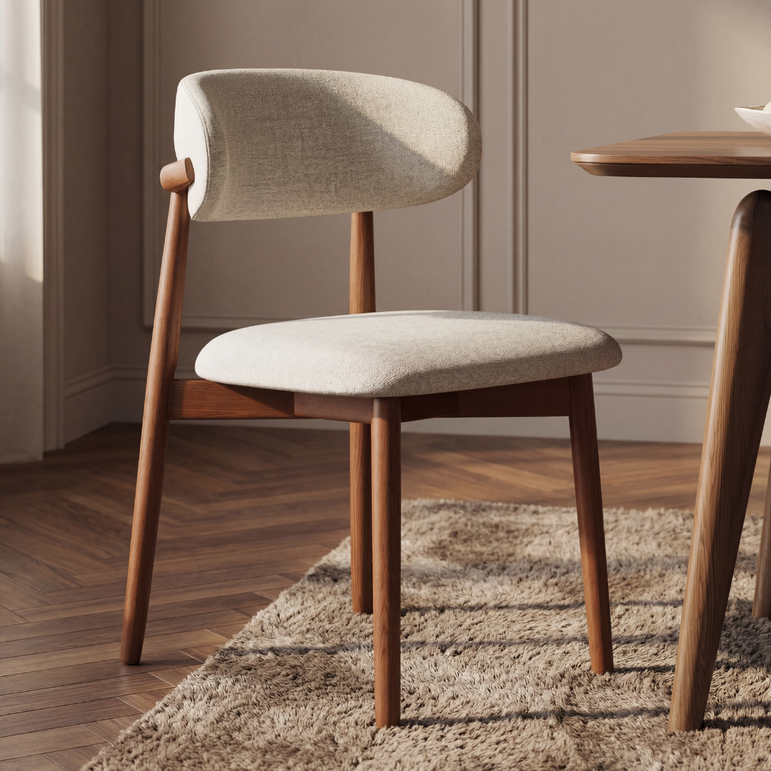 Atelier Ergonomic Dining Chairs Set