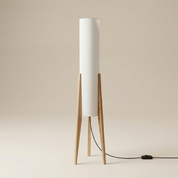Lumen Walnut Nordic Floor Lamp