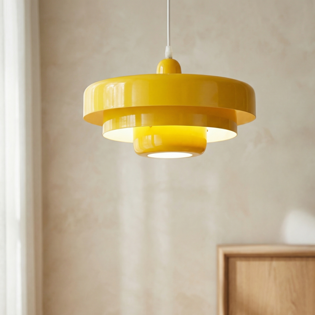 Lumen Bauhaus Three Tier Pendant Light