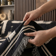 Drapée Monochrome Chic Sofa Cover