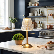 Lumen Crystal Rechargeable Table Lamp