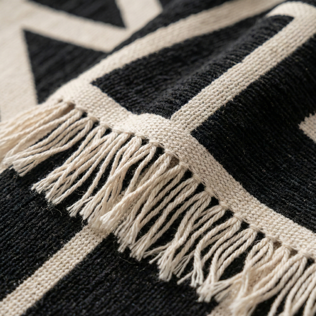 Drapée Monochrome Chic Sofa Cover