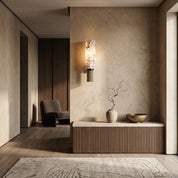Lumen Copper Stone Wall Light