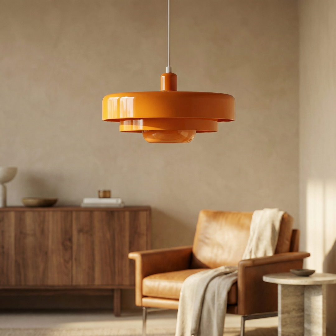 Lumen Bauhaus Three Tier Pendant Light
