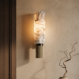 Lumen Copper Stone Wall Light