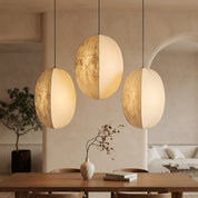 Lumen Kumo Linen Pendant Light