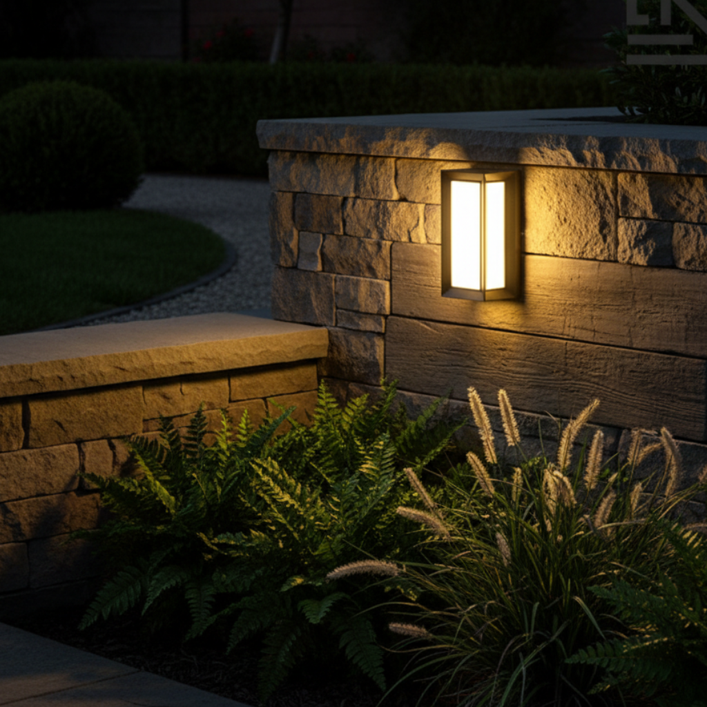 Lumen Outdoor Waterproof Motion Sensor Wall Light