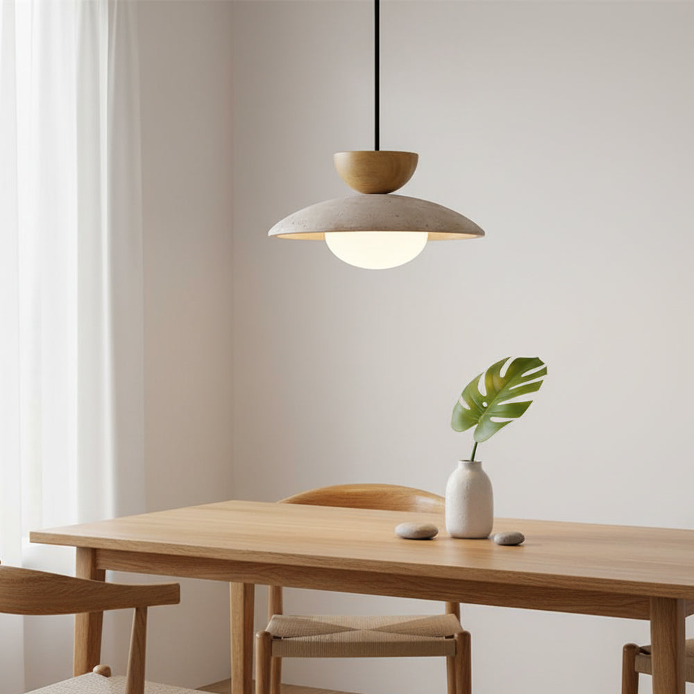 Lumen Tia Travertine Pendant