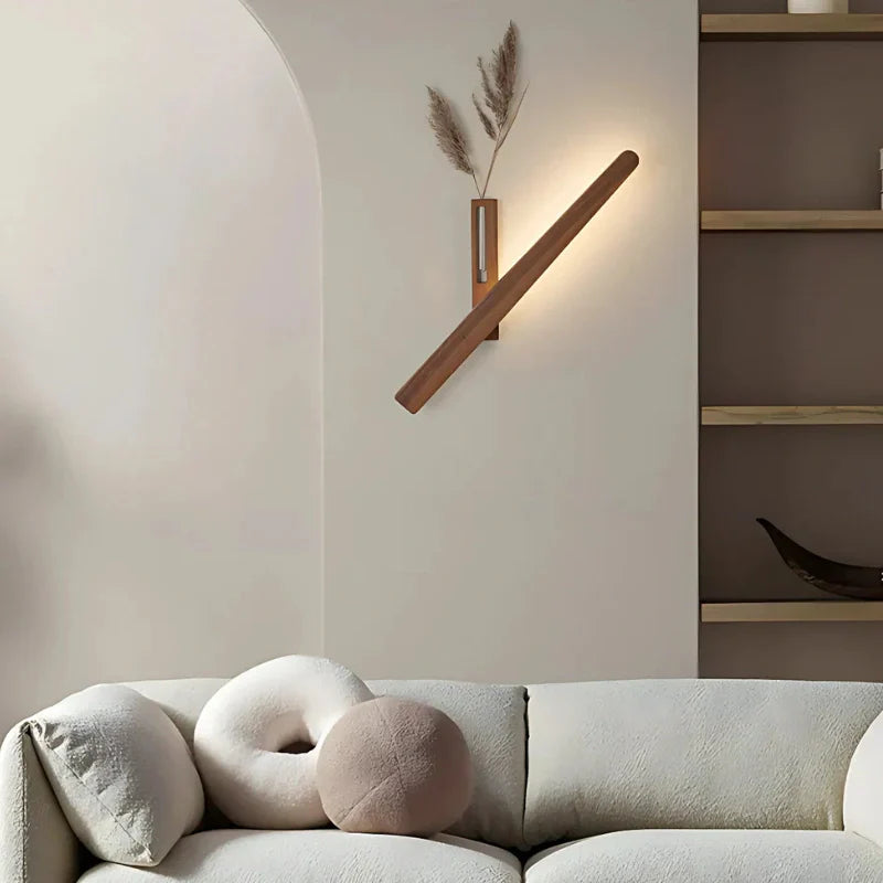 Lumen Ambient Wood Wall Light