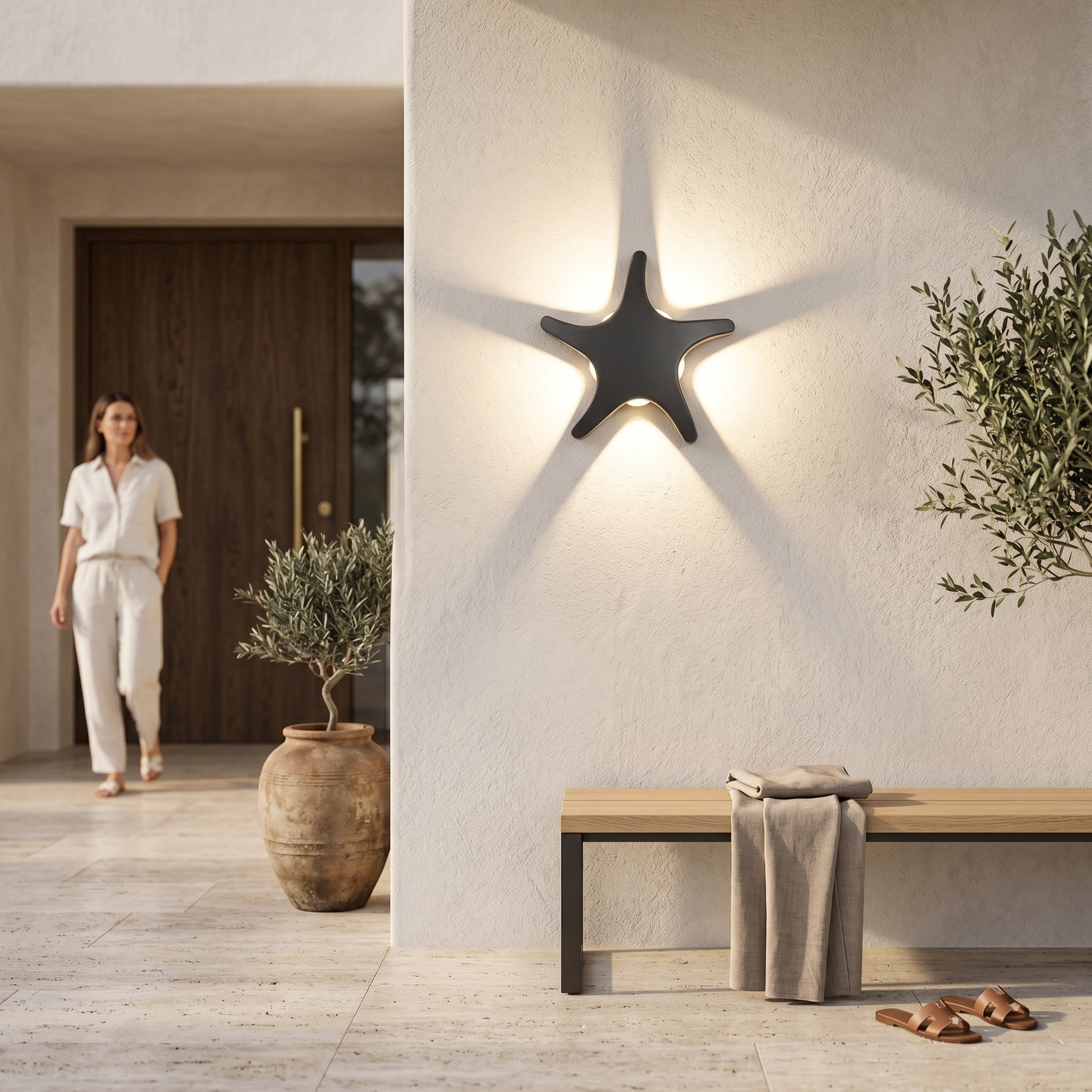 Lumen Animal Silhouette Outdoor Sconce