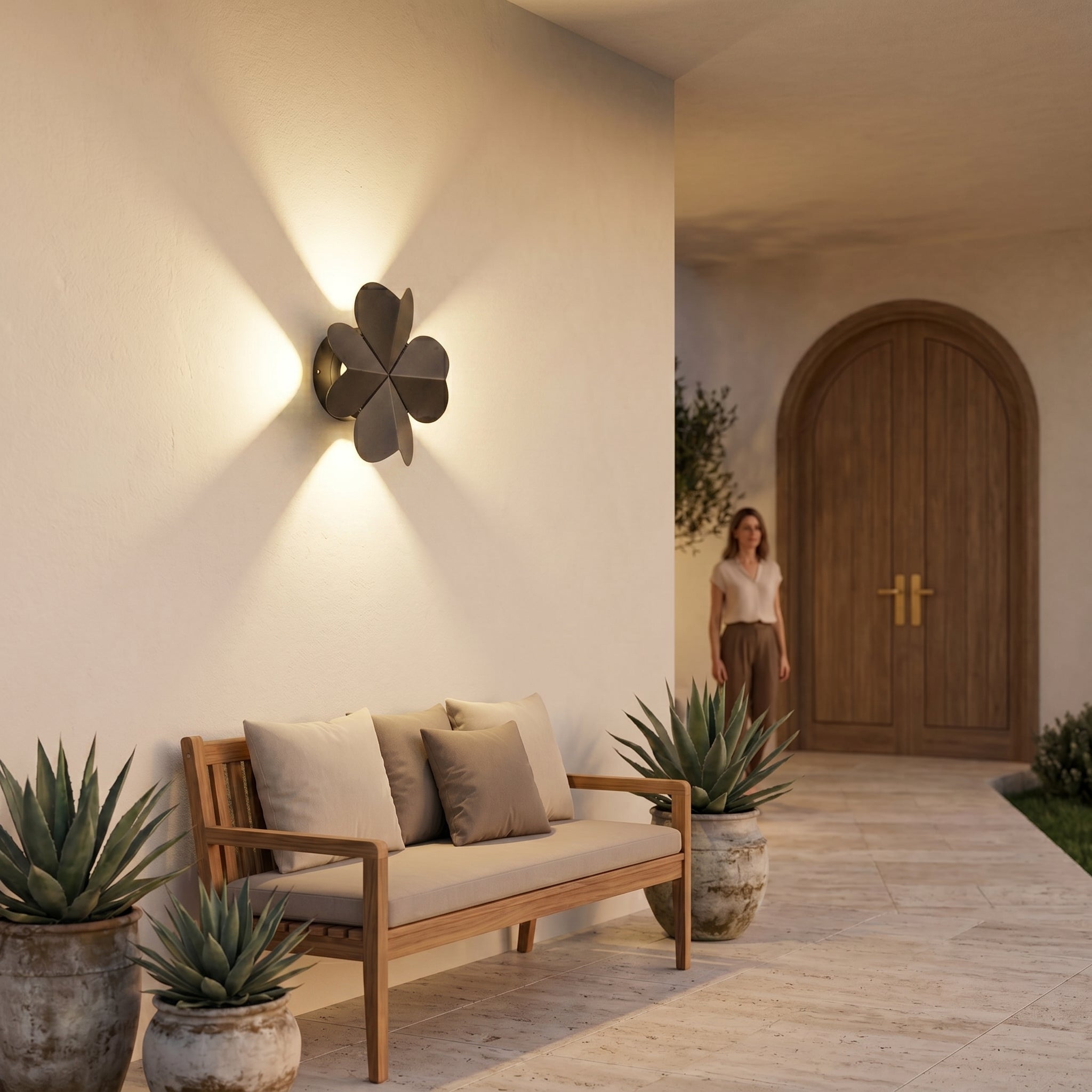 Lumen Animal Silhouette Outdoor Sconce
