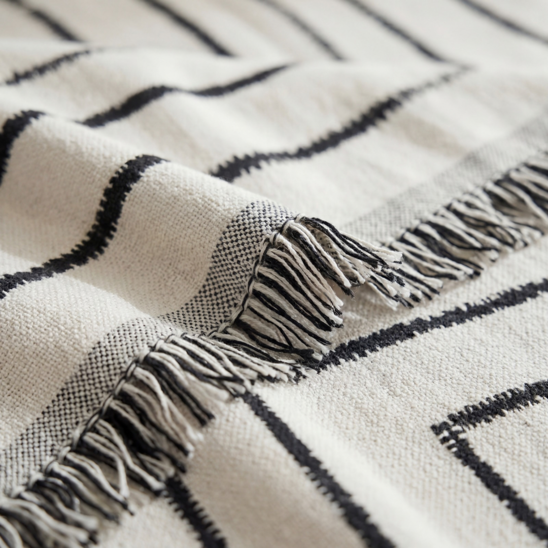 Drapée Geometric Minimalist Sofa Cover