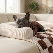 FurShield Plaid Pet Furniture Protector