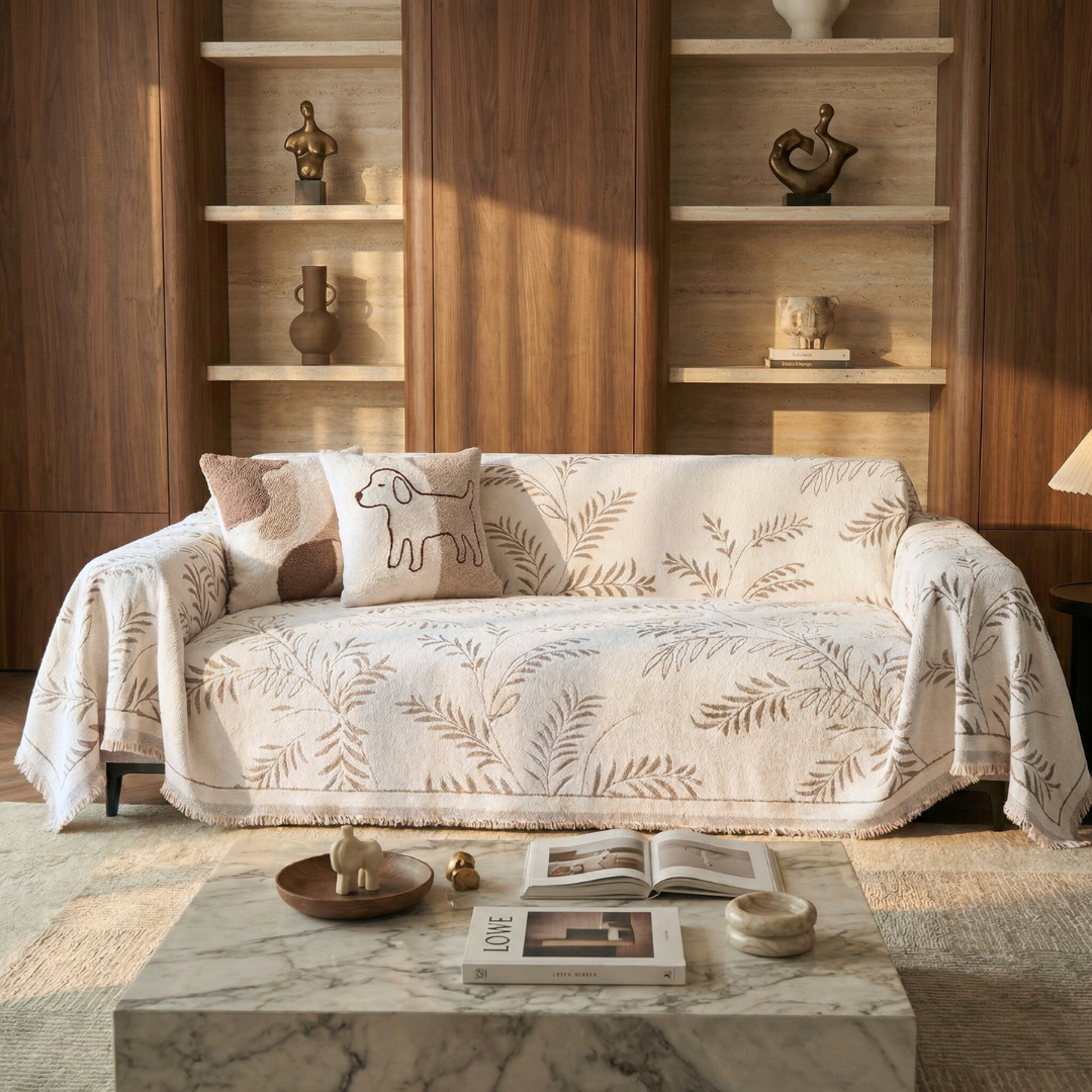 Drapée Cozy Spring Botanicals Sofa Cover