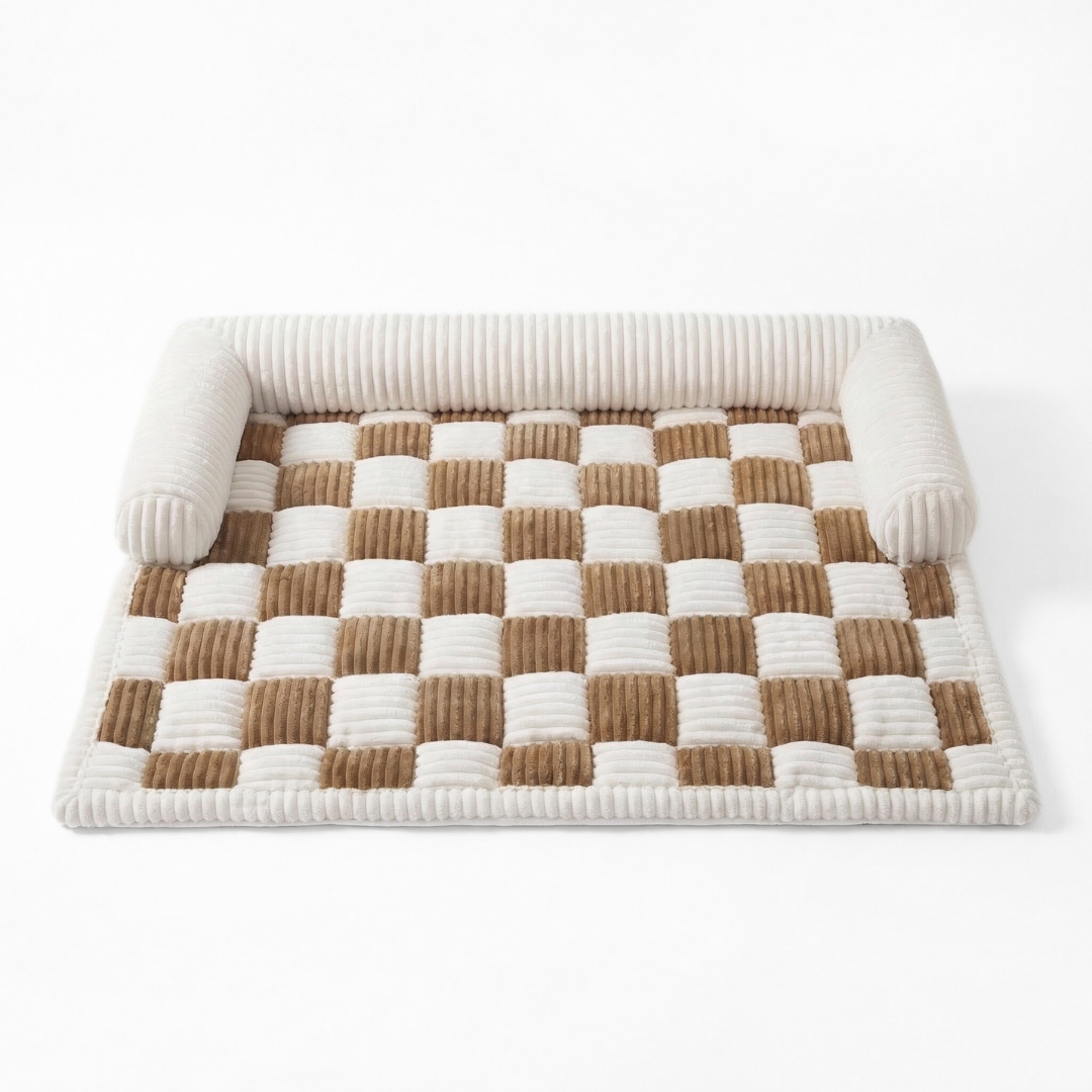 FurShield Plaid Pet Furniture Protector