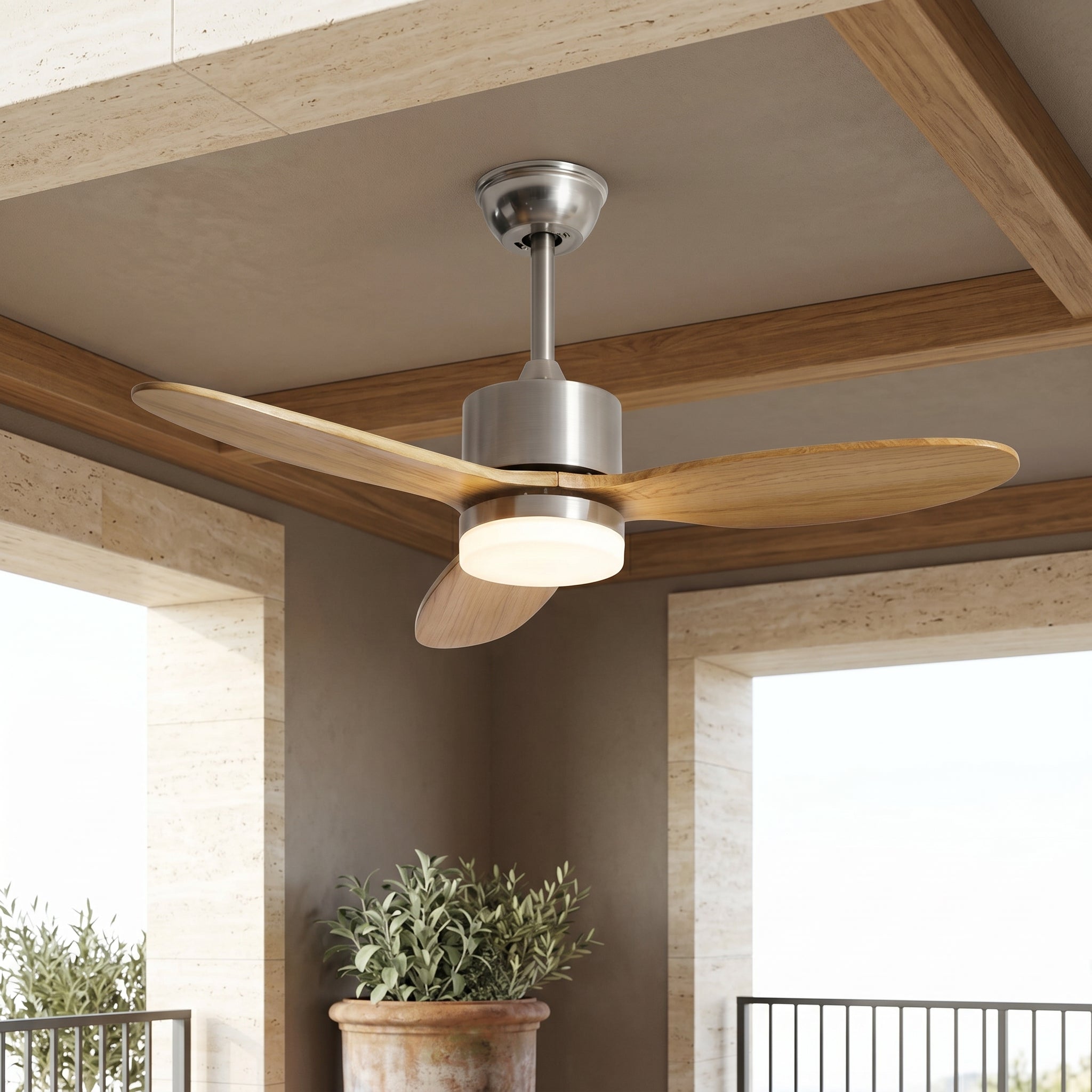Lumen Elongated Profile Ceiling Fan