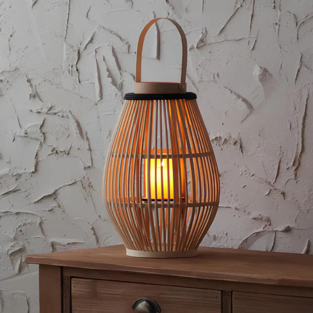 Lumen Woven Bamboo Lantern