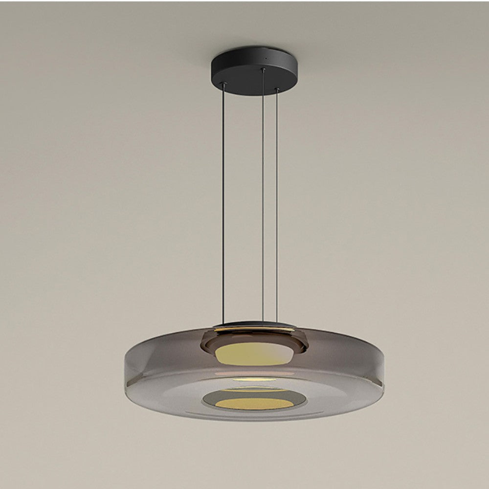 Lumen Carla Bauhaus Glass Pendant Light