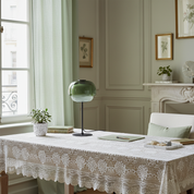 Lumen Sanae Double Dome Glass Table Lamp