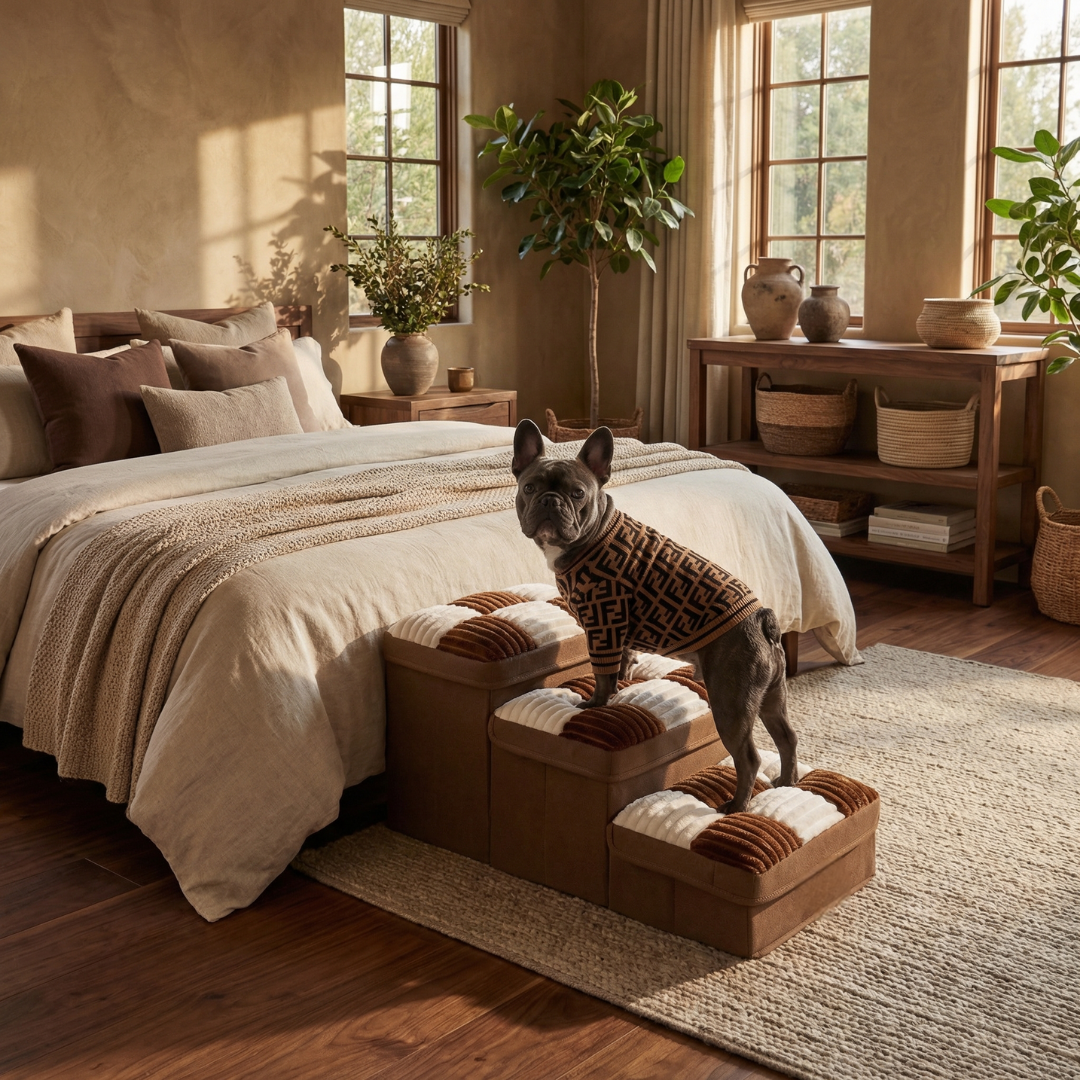 FurShield Storage Pet Stairs