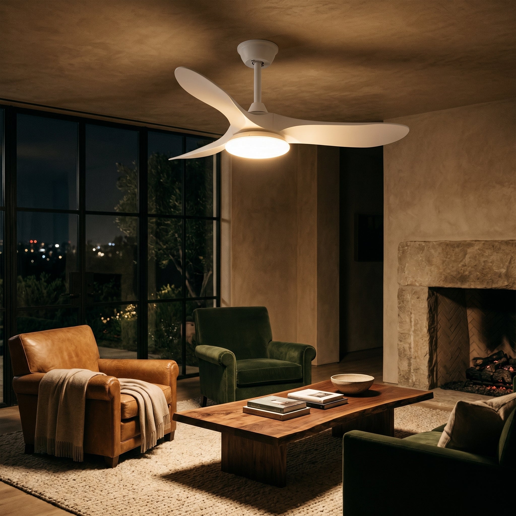 Lumen Tapered Span Ceiling Fan
